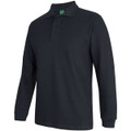 C of C L/S 320 G Popcorn Cotton Polo