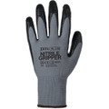JB's Nitrile Gripper Glove (12 Pk) Grey/Black