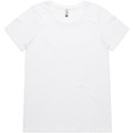 Wo's Shallow Scoop Tee
