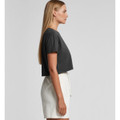 Wo's Faded Crop Tee