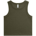 Wo's Organic Rib Crop Tank