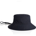 Nylon Wide Brim Bucket Hat