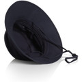 Nylon Wide Brim Bucket Hat