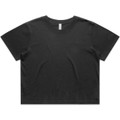 Wo's Heavy Faded Crop Tee