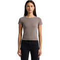Wo's Faded Organic Rib Tee