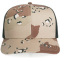 Mesh Contrast Camo Cap