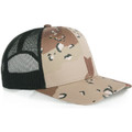 Mesh Contrast Camo Cap