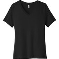 BELLA+CANVAS Women's Relaxed Jersey Short Sleeve V-Neck Tee
