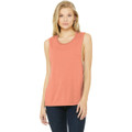 BELLA+CANVAS  Women's Flowy Scoop Muscle Tank