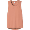 BELLA+CANVAS  Women's Flowy Scoop Muscle Tank