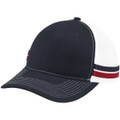 Port Authority  Two-Stripe Snapback Trucker Cap