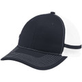 Port Authority  Two-Stripe Snapback Trucker Cap