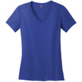 District Made - Ladies Perfect Weight V-Neck Tee