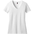 District Made Ladies Perfect Blend V-Neck Tee