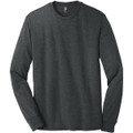 District Made Mens Perfect Tri Long Sleeve Crew Tee