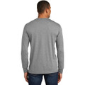 District Made Mens Perfect Tri Long Sleeve Crew Tee