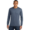 District Made Mens Perfect Tri Long Sleeve Crew Tee