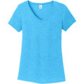 District Made Ladies Perfect Tri V-Neck Tee