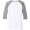 District Made Ladies Perfect Tri 3/4-Sleeve Raglan