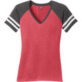 District Made Ladies Game V-Neck Tee