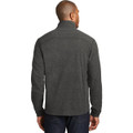 Port Authority Heather Microfleece Full-Zip Jacket