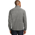 Port Authority Heather Microfleece Full-Zip Jacket