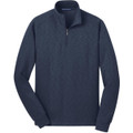 Port Authority Slub Fleece 1/4-Zip Pullover