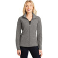Port Authority Ladies Heather Microfleece Full-Zip Jacket