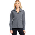 Port Authority Ladies Heather Microfleece Full-Zip Jacket