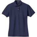 Port Authority Ladies Heavyweight Cotton Pique Polo