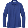 Port Authority Ladies  Silk Touch Long Sleeve Polo