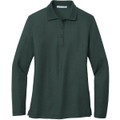 Port Authority Ladies  Silk Touch Long Sleeve Polo