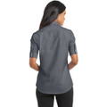 Port Authority Ladies Short Sleeve SuperPro Oxford Shirt