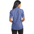 Port Authority Ladies Short Sleeve SuperPro Oxford Shirt