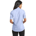 Port Authority Ladies Short Sleeve SuperPro Oxford Shirt