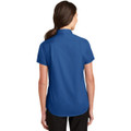 Port Authority Ladies Short Sleeve SuperPro Twill Shirt