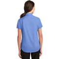 Port Authority Ladies Short Sleeve SuperPro Twill Shirt
