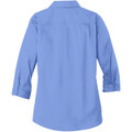Port Authority Ladies 3/4-Sleeve SuperPro Twill Shirt