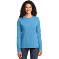 Port & Company Ladies Long Sleeve Core Cotton Tee
