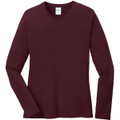 Port & Company Ladies Long Sleeve Core Cotton Tee