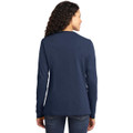 Port & Company Ladies Long Sleeve Core Cotton Tee