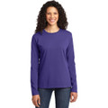 Port & Company Ladies Long Sleeve Core Cotton Tee