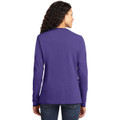 Port & Company Ladies Long Sleeve Core Cotton Tee