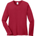 Port & Company Ladies Long Sleeve Core Cotton Tee