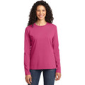 Port & Company Ladies Long Sleeve Core Cotton Tee