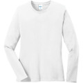 Port & Company Ladies Long Sleeve Core Cotton Tee