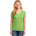 Port & Company Ladies Core Cotton V-Neck Tee
