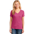 Port & Company Ladies Core Cotton V-Neck Tee
