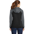 Sport-Tek Ladies Sport-Wick Varsity Fleece Full-Zip Hooded Jacket