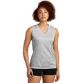 Sport-Tek Ladies Sleeveless PosiCharge Competitor V-Neck Tee